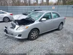 2010 Toyota Corolla Le Silver vin: 2T1BU4EE0AC250970