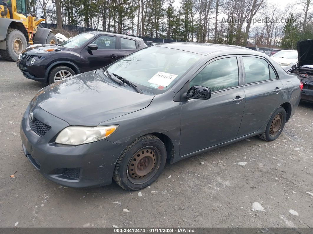 2010 Toyota Corolla Le Gray vin: 2T1BU4EE0AC285654