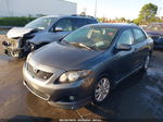 2010 Toyota Corolla S Gray vin: 2T1BU4EE0AC398214