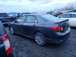 2010 Toyota Corolla Base Charcoal vin: 2T1BU4EE0AC409647