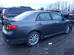 2010 Toyota Corolla Base Charcoal vin: 2T1BU4EE0AC409647