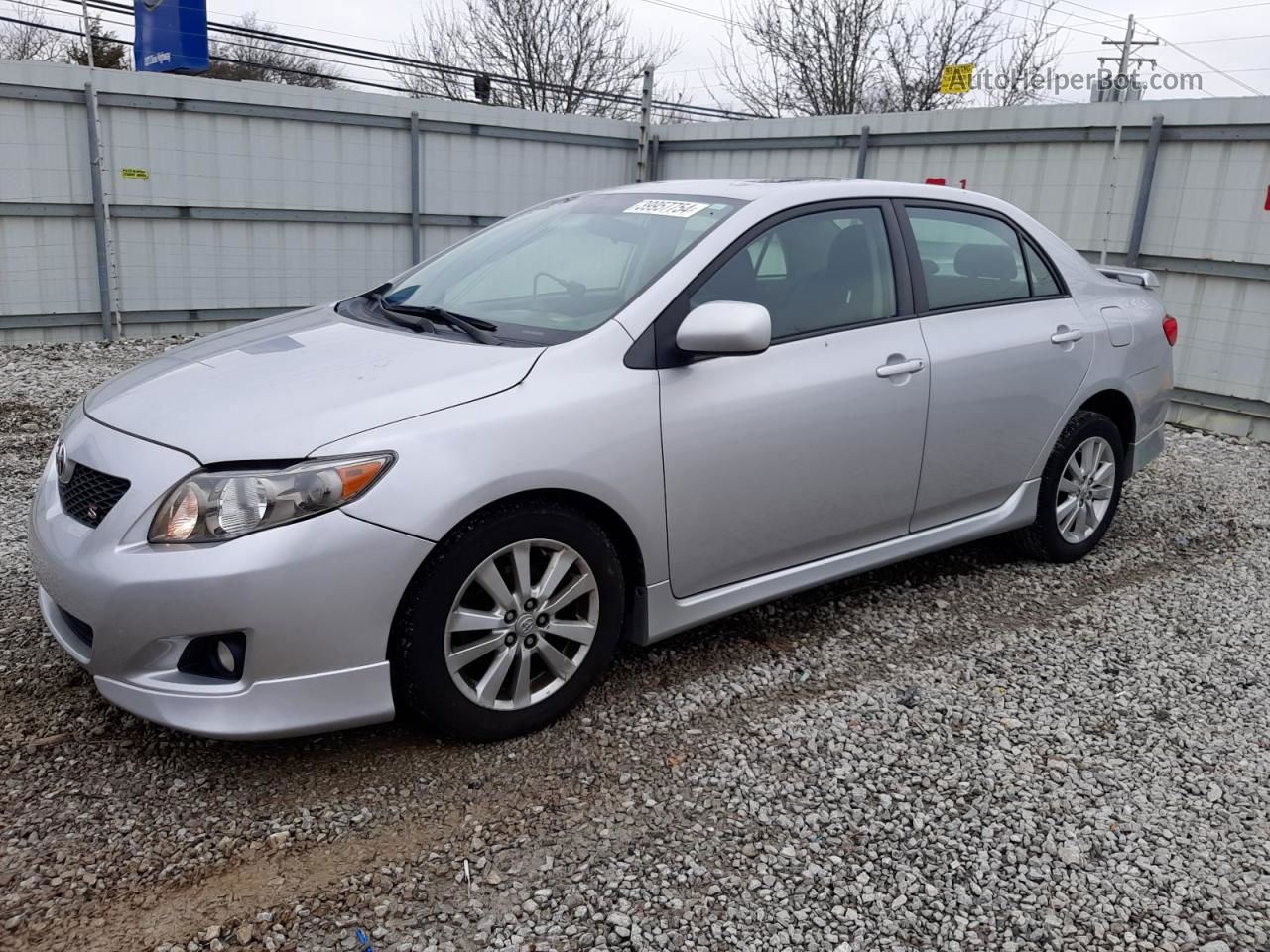 2010 Toyota Corolla Base Gray vin: 2T1BU4EE0AC447749