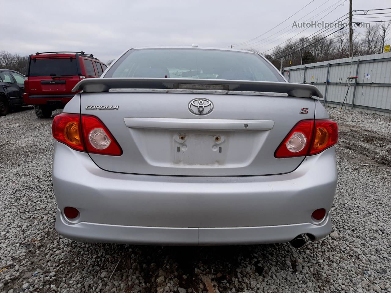 2010 Toyota Corolla Base Gray vin: 2T1BU4EE0AC447749