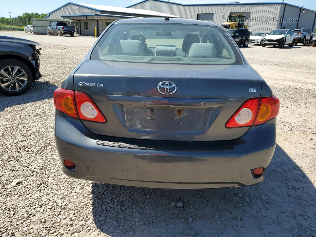 2010 Toyota Corolla Base Gray vin: 2T1BU4EE1AC281886