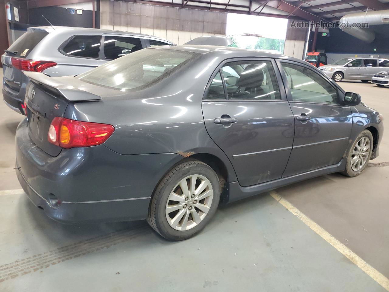 2010 Toyota Corolla Base Gray vin: 2T1BU4EE1AC288014