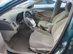 2010 Toyota Corolla Base Зеленый vin: 2T1BU4EE1AC316975