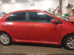 2010 Toyota Corolla S Красный vin: 2T1BU4EE1AC445119