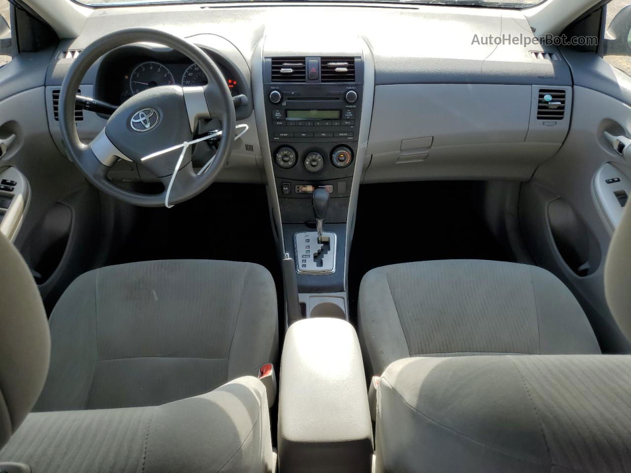 2010 Toyota Corolla Base Синий vin: 2T1BU4EE1AC519347