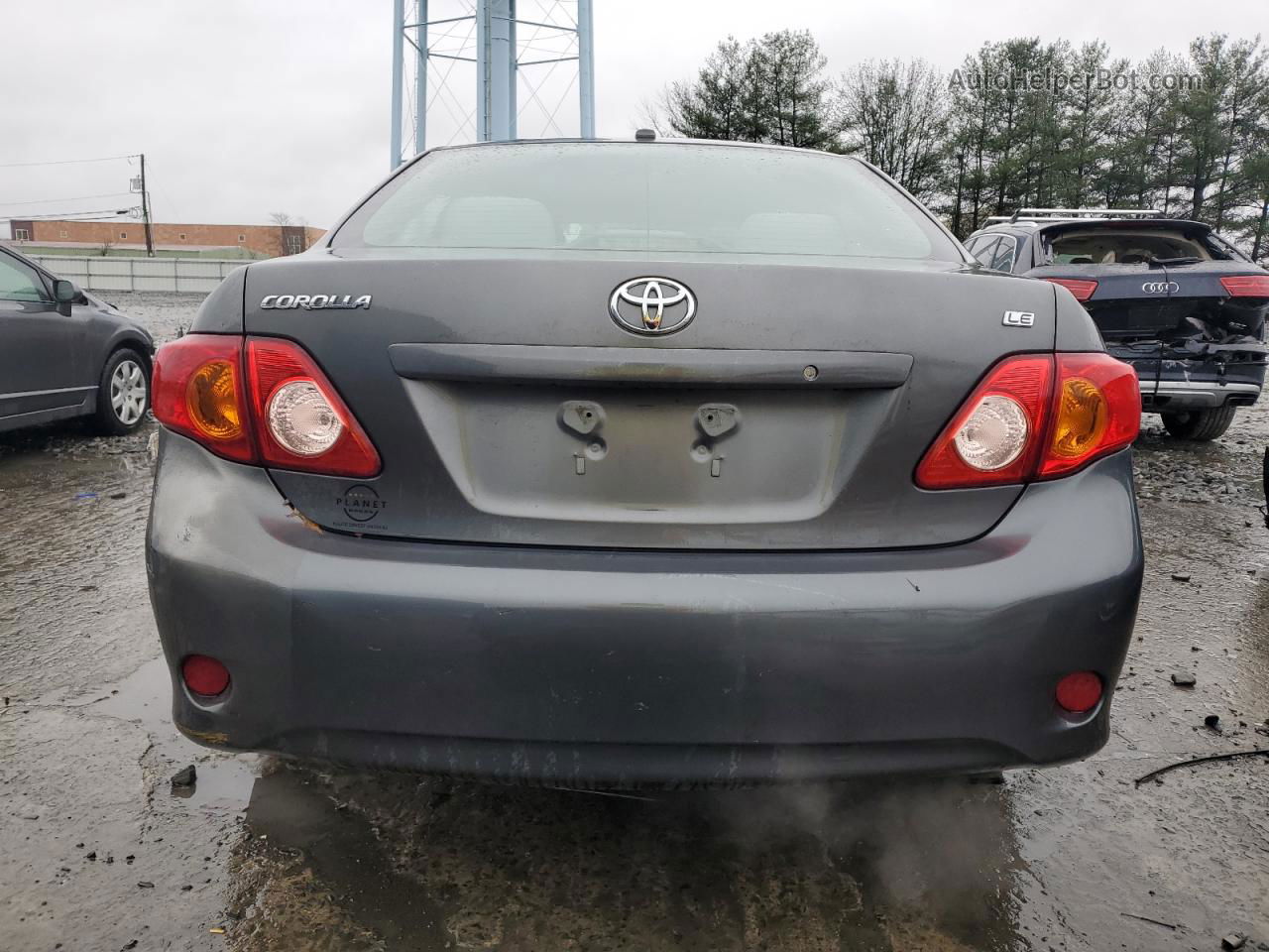 2010 Toyota Corolla Base Gray vin: 2T1BU4EE1AC533121