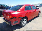 2010 Toyota Corolla Le Red vin: 2T1BU4EE1AC535550