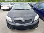 2010 Toyota Corolla Base Black vin: 2T1BU4EE2AC245530