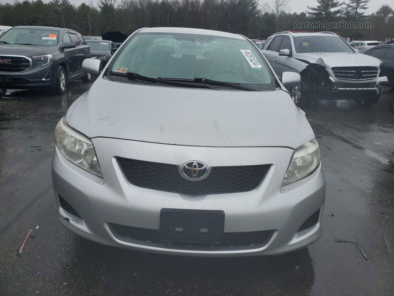 2010 Toyota Corolla Base Silver vin: 2T1BU4EE2AC248556