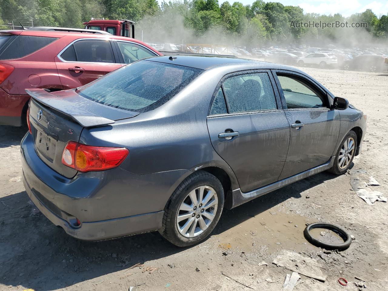 2010 Toyota Corolla Base Gray vin: 2T1BU4EE2AC461765