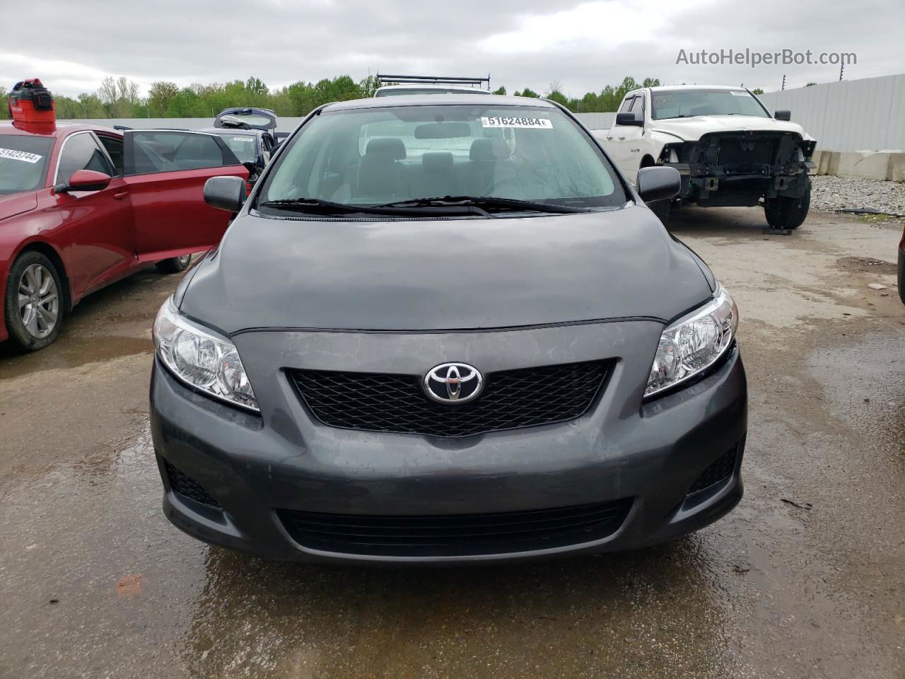 2010 Toyota Corolla Base Gray vin: 2T1BU4EE2AC523018