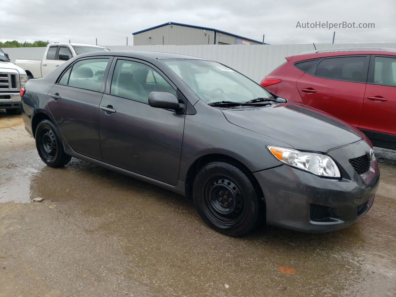 2010 Toyota Corolla Base Gray vin: 2T1BU4EE2AC523018