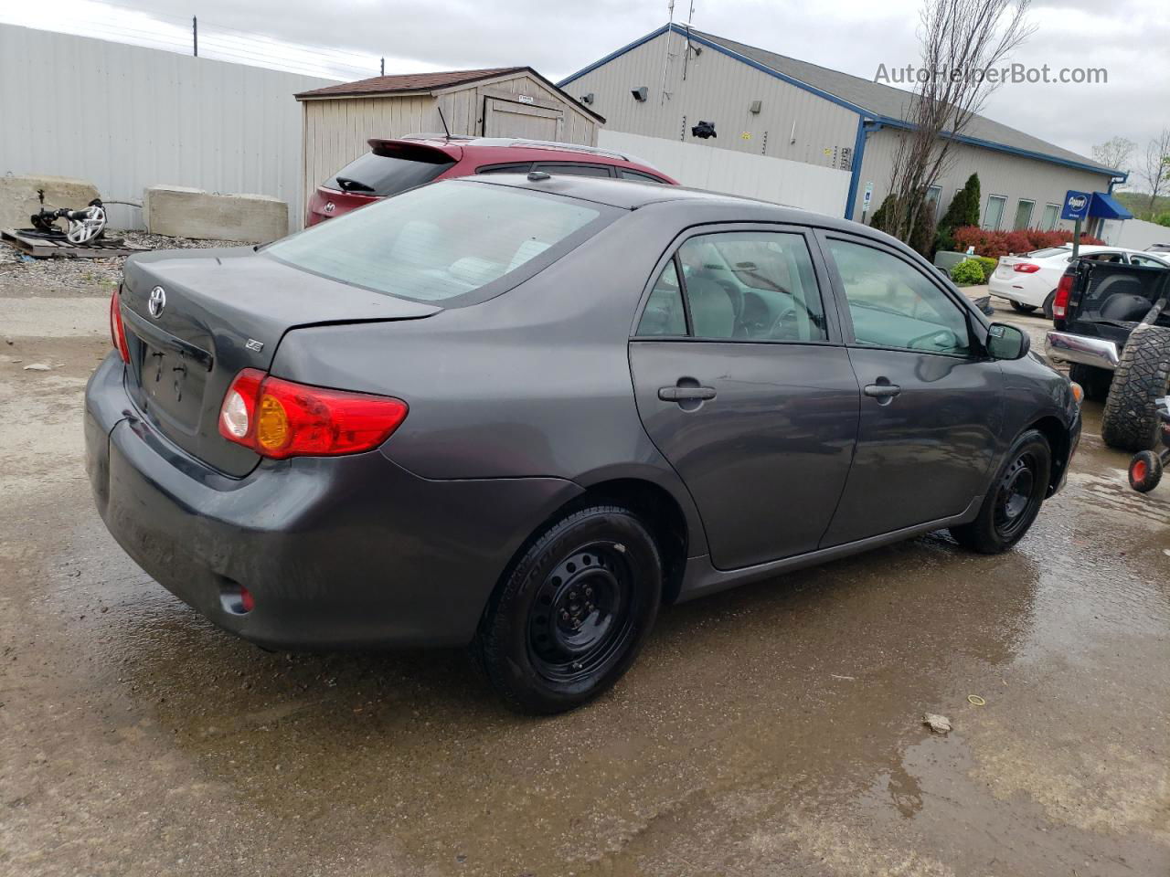 2010 Toyota Corolla Base Серый vin: 2T1BU4EE2AC523018