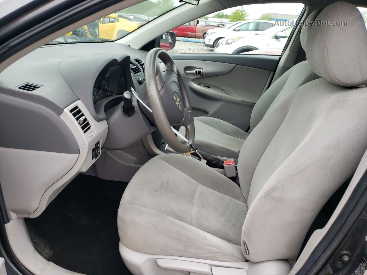 2010 Toyota Corolla Base Gray vin: 2T1BU4EE2AC523018