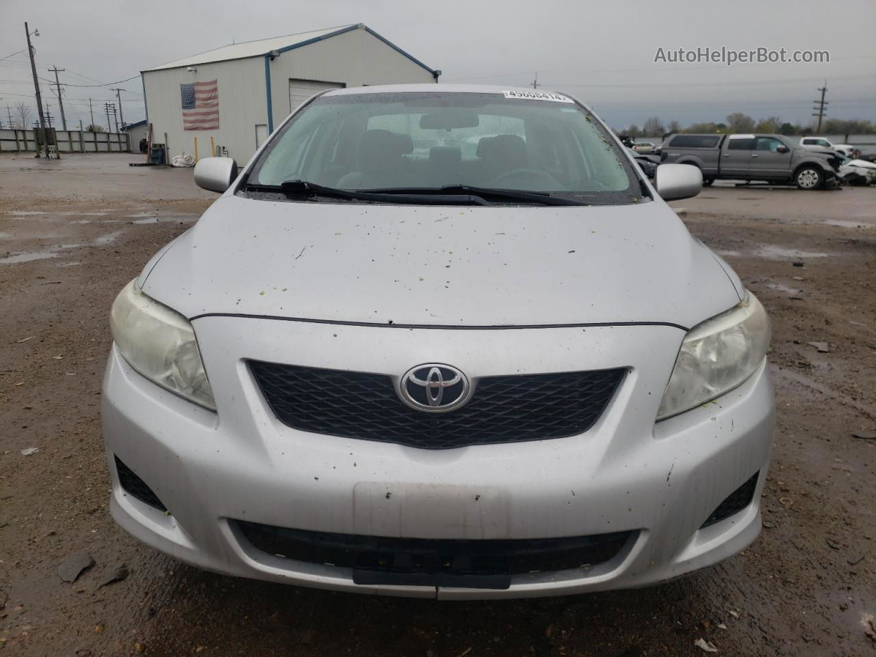 2010 Toyota Corolla Base Серебряный vin: 2T1BU4EE3AC316380