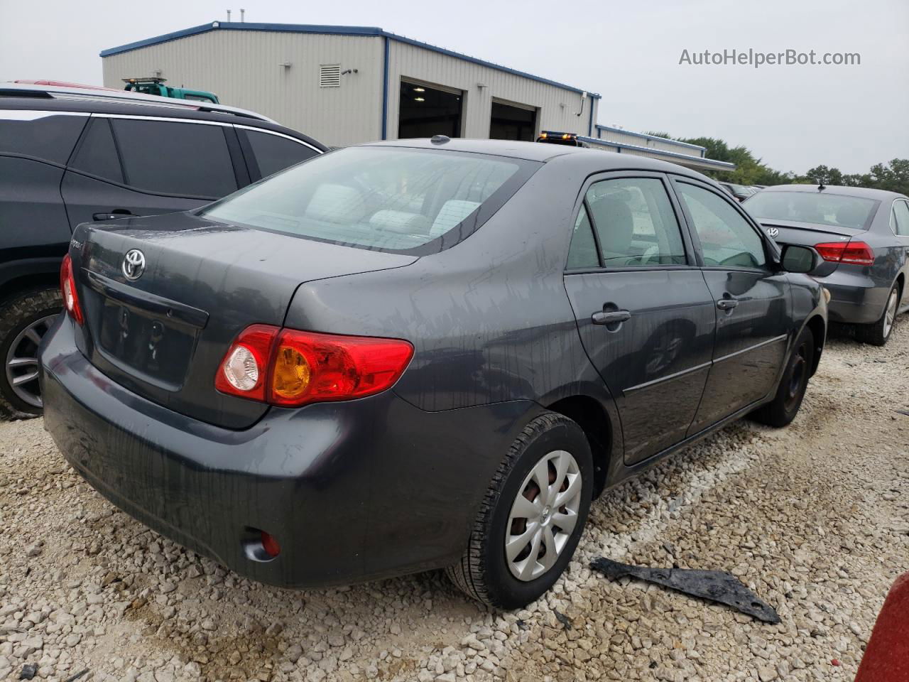 2010 Toyota Corolla Base Gray vin: 2T1BU4EE3AC368236