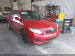 2010 Toyota Corolla Le Red vin: 2T1BU4EE3AC405642