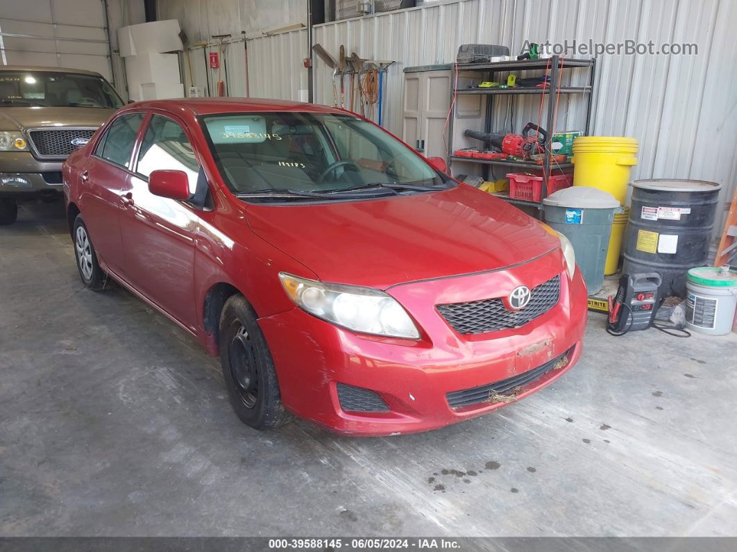 2010 Toyota Corolla Le Red vin: 2T1BU4EE3AC405642