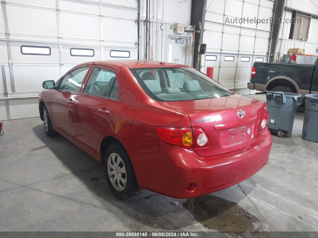 2010 Toyota Corolla Le Red vin: 2T1BU4EE3AC405642