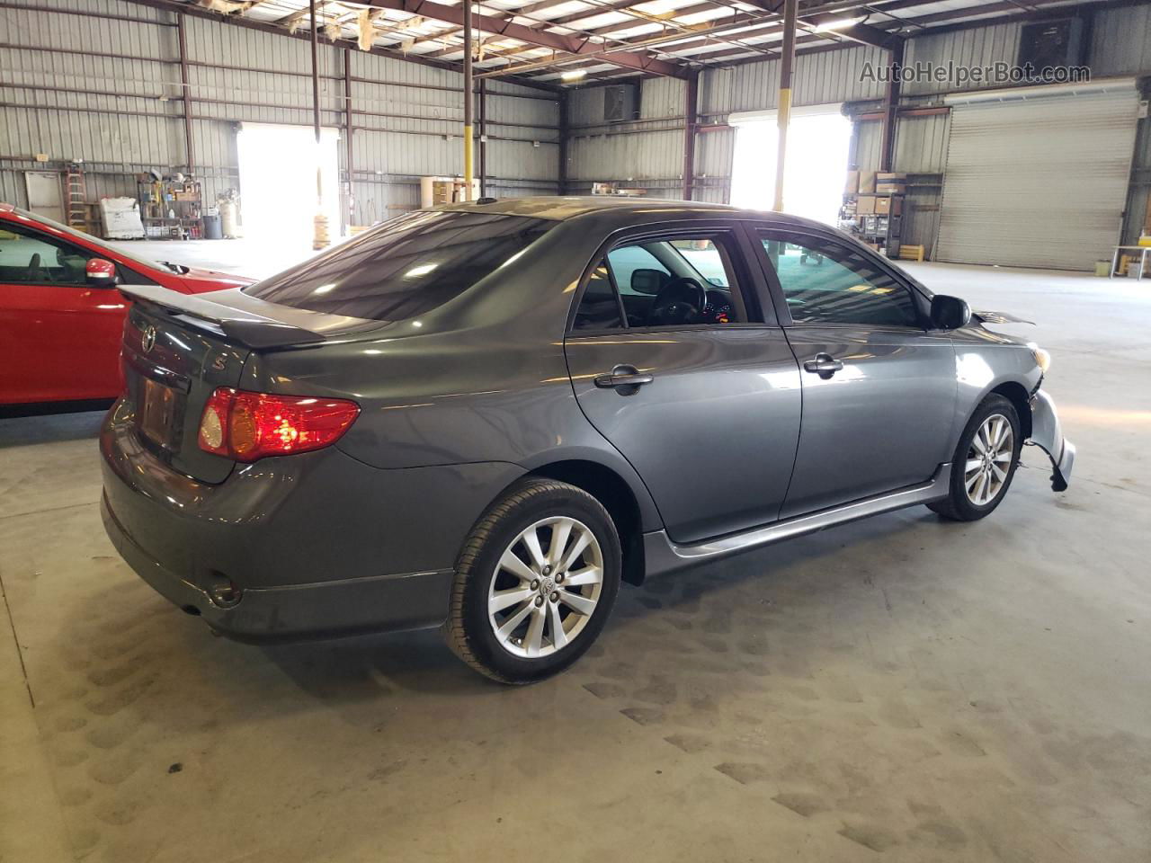 2010 Toyota Corolla Base Gray vin: 2T1BU4EE3AC444716