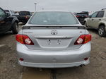 2010 Toyota Corolla Base Silver vin: 2T1BU4EE3AC449513