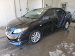 2010 Toyota Corolla Base Черный vin: 2T1BU4EE3AC477330