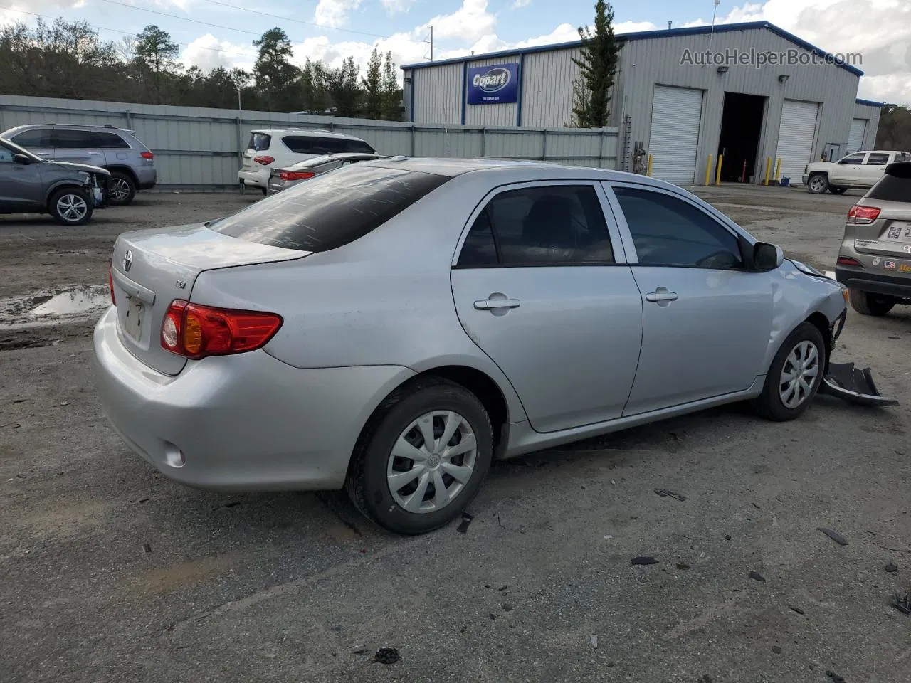 2010 Toyota Corolla Base Silver vin: 2T1BU4EE3AC525165