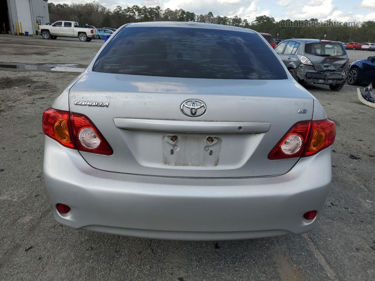 2010 Toyota Corolla Base Silver vin: 2T1BU4EE3AC525165