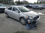 2010 Toyota Corolla Base Silver vin: 2T1BU4EE3AC525165