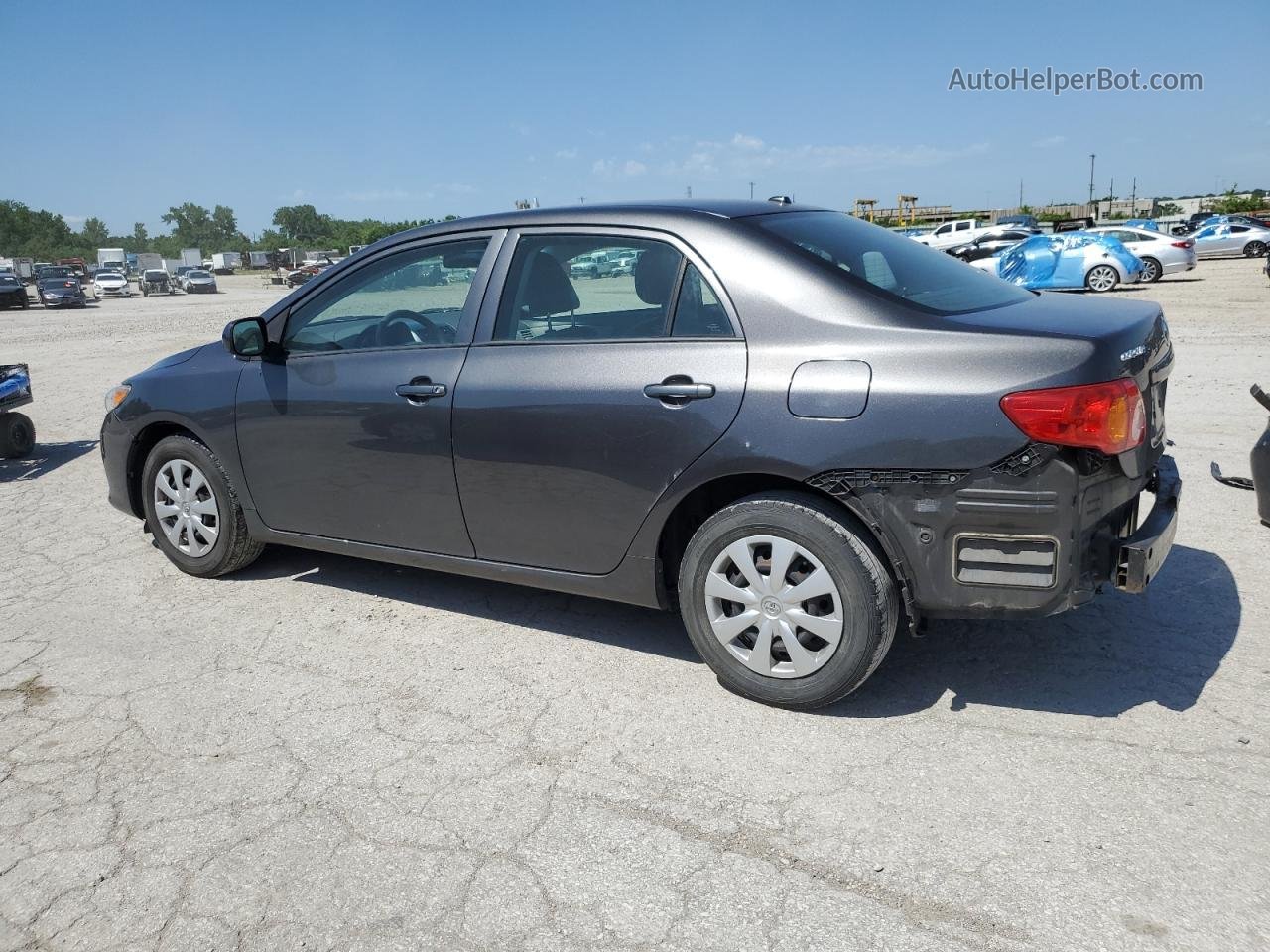 2010 Toyota Corolla Base Gray vin: 2T1BU4EE3AC525960