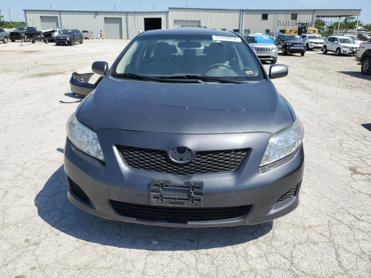 2010 Toyota Corolla Base Gray vin: 2T1BU4EE3AC525960