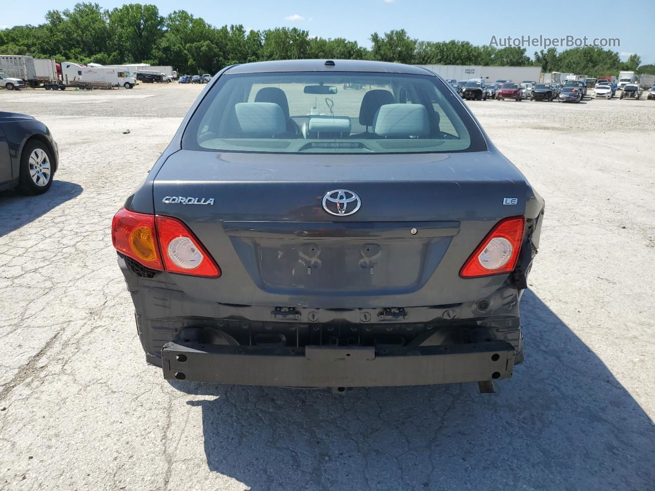 2010 Toyota Corolla Base Gray vin: 2T1BU4EE3AC525960