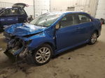 2010 Toyota Corolla Base Синий vin: 2T1BU4EE4AC226042