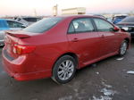 2010 Toyota Corolla Base Red vin: 2T1BU4EE4AC408050