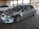 2010 Toyota Corolla Base Silver vin: 2T1BU4EE4AC411028