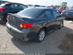 2010 Toyota Corolla S Gray vin: 2T1BU4EE4AC420859