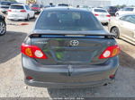 2010 Toyota Corolla S Gray vin: 2T1BU4EE4AC420859