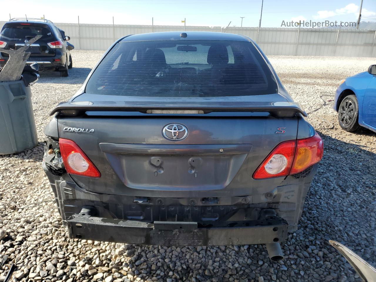 2010 Toyota Corolla Base Charcoal vin: 2T1BU4EE4AC439895