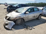 2010 Toyota Corolla Base Silver vin: 2T1BU4EE4AC446281