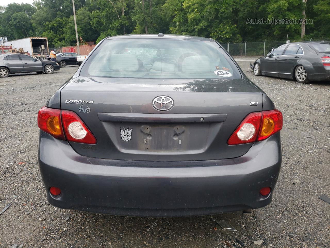 2010 Toyota Corolla Base Gray vin: 2T1BU4EE4AC505877