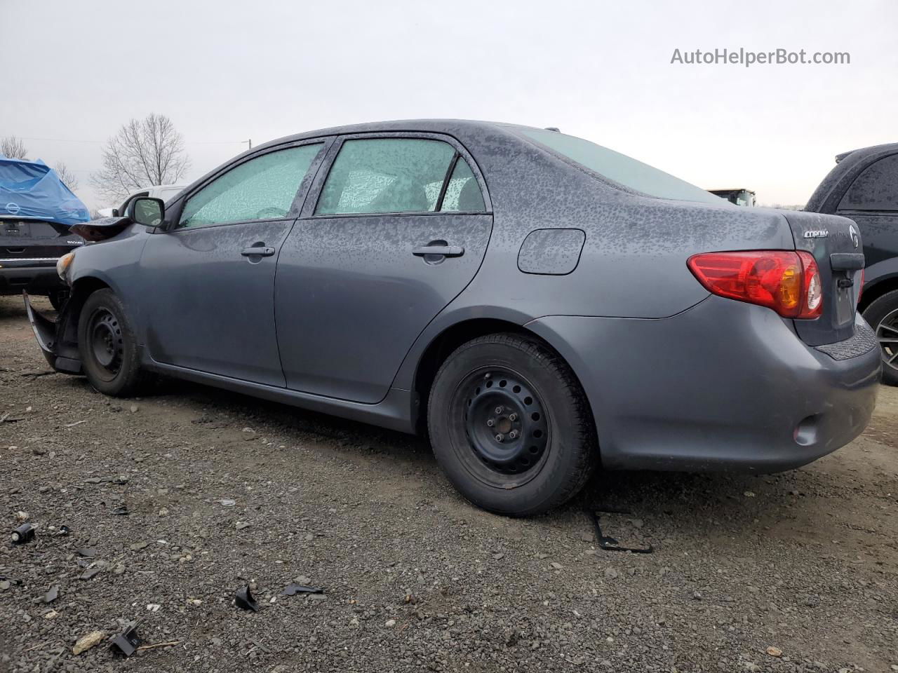 2010 Toyota Corolla Base Gray vin: 2T1BU4EE4AC508665