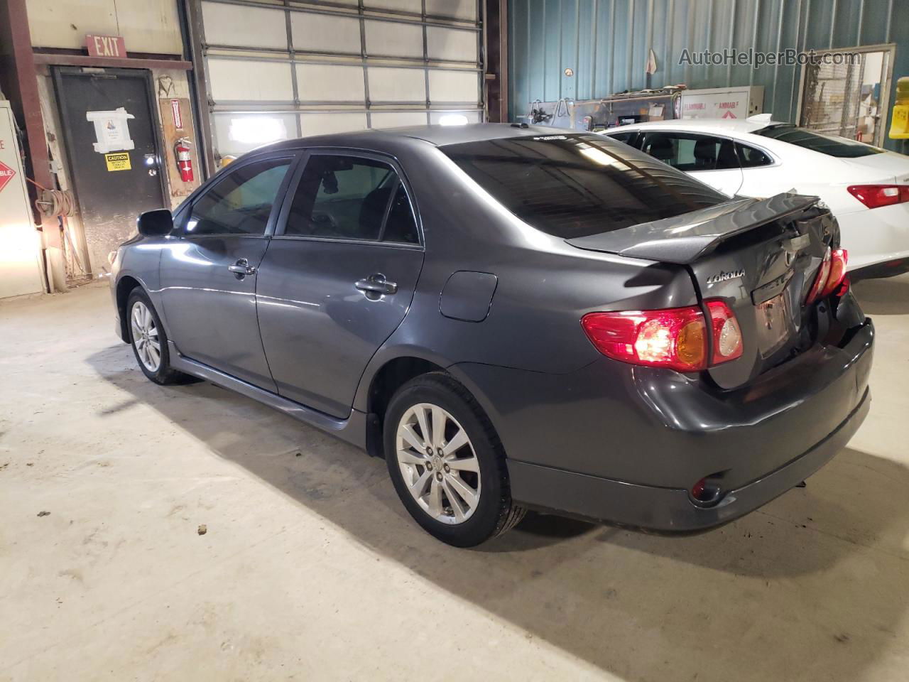 2010 Toyota Corolla Base Gray vin: 2T1BU4EE4AC508729