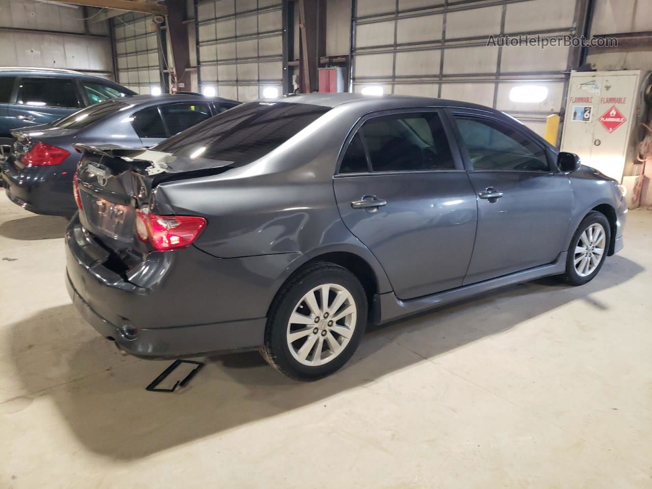 2010 Toyota Corolla Base Gray vin: 2T1BU4EE4AC508729