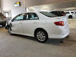 2010 Toyota Corolla Base White vin: 2T1BU4EE5AC254125