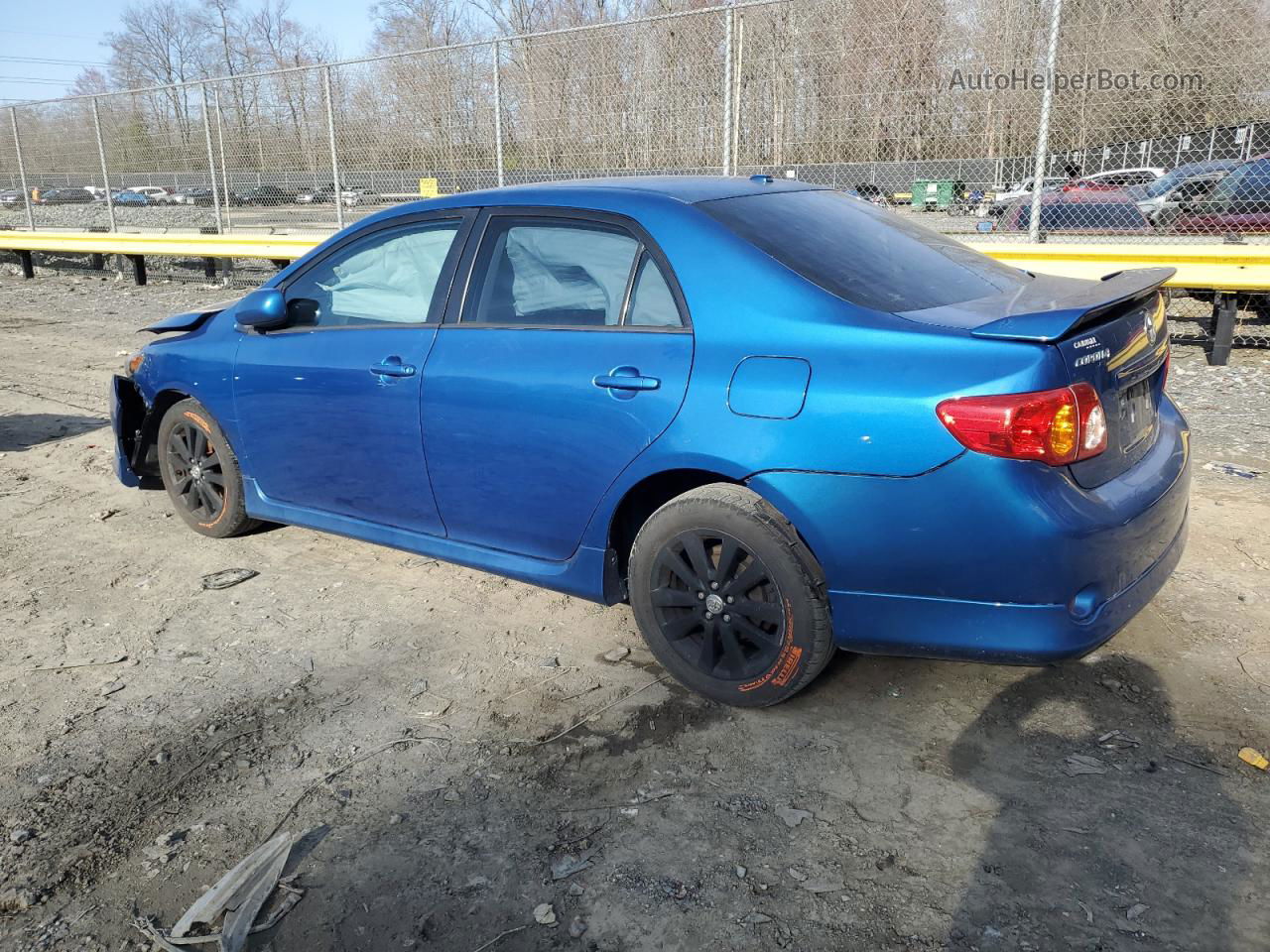 2010 Toyota Corolla Base Blue vin: 2T1BU4EE5AC271149