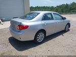 2010 Toyota Corolla Le Silver vin: 2T1BU4EE5AC280076