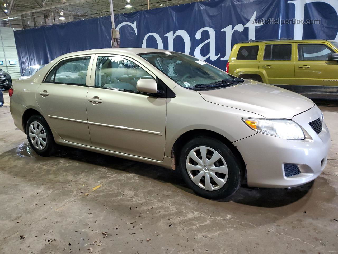 2010 Toyota Corolla Base Tan vin: 2T1BU4EE5AC311522